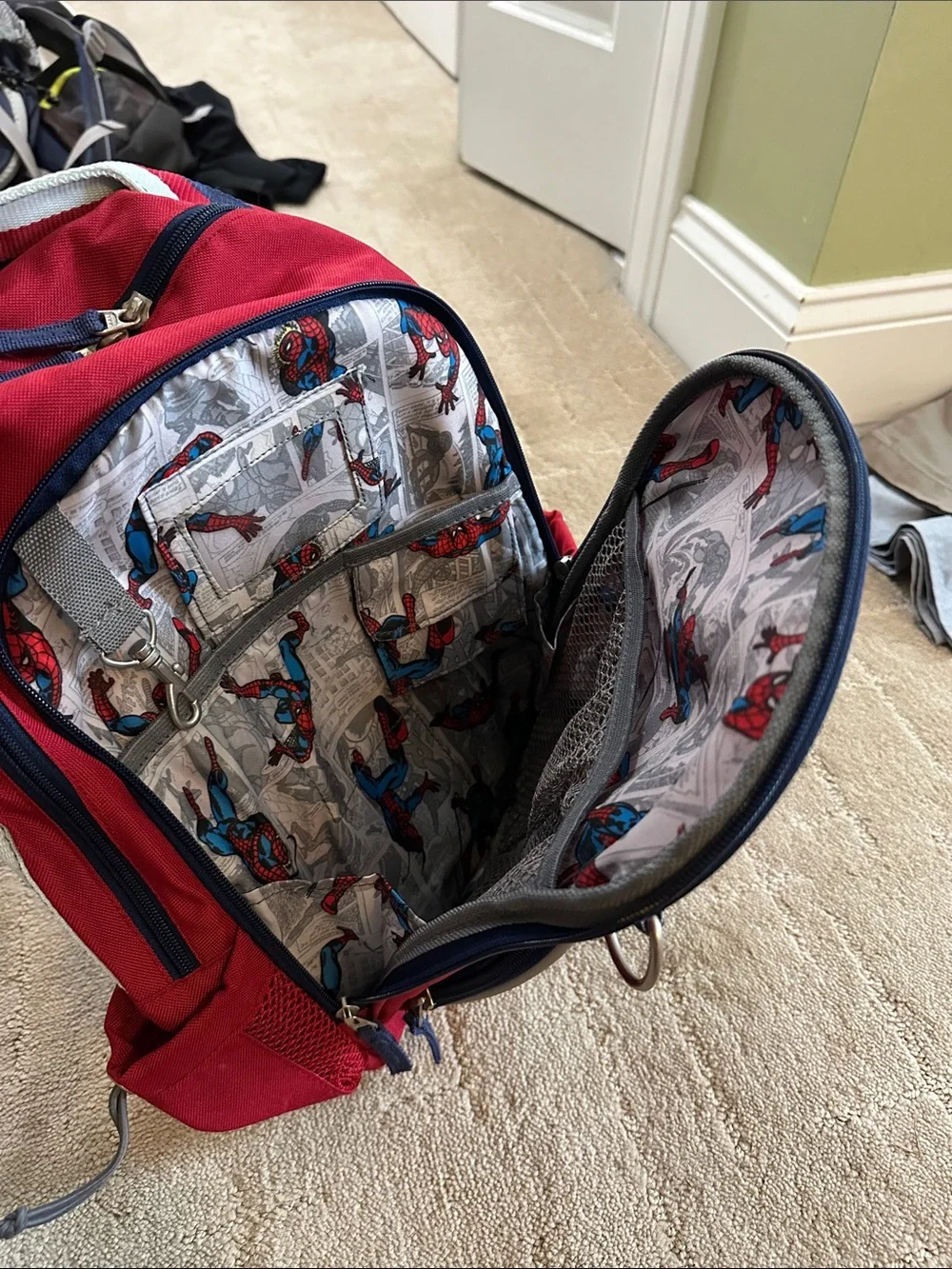 Pottery Barn Kids Spider-Man Fairfax small backpack